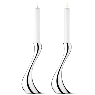 Cobra Candleholder Pair, Large