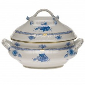 Chinese Bouquet Blue Tureen