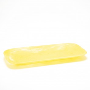 Classical Rect Platter Yellow