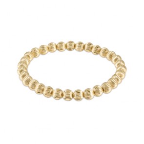 Dignity Gold Bead Bracelet 5Mm