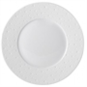 Ecume White Dinner Plate 10.2"