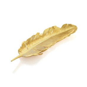 Feather Tray Goldplate