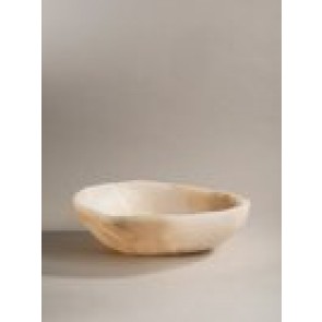 Stone Bowl 15" Pearl Marble