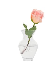 B&T Glassware Vase 7"