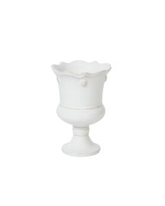 B&T White Garden 5" Vase
