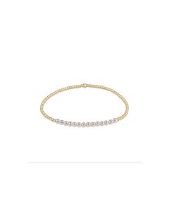 Gold Bliss 2mm Pearl