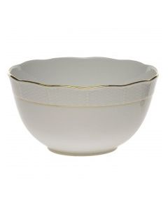 Golden Edge Veg Bowl Round