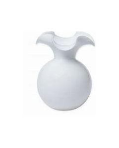 Hibiscus Bud Vase White