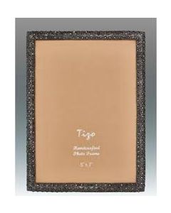 Jeweled Black Frame 5X7"