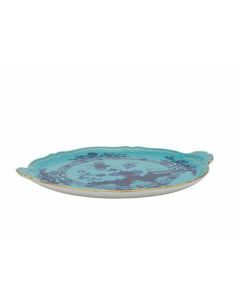 Oriente Ital Iris Cake Platter