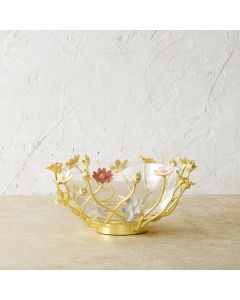 Wildflowers Small Glass Bowl